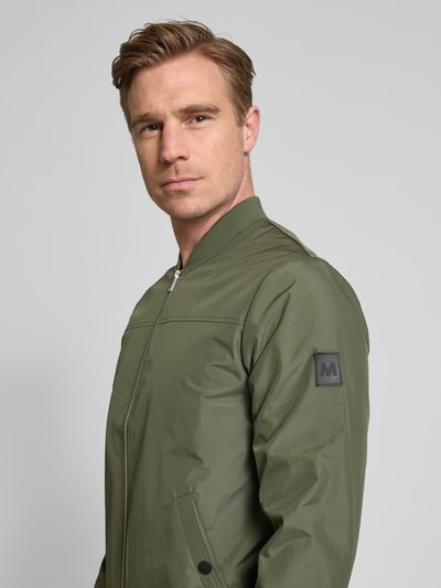 Matinique Blouson mit Reißverschluss Modell 'clay' Oliv 3