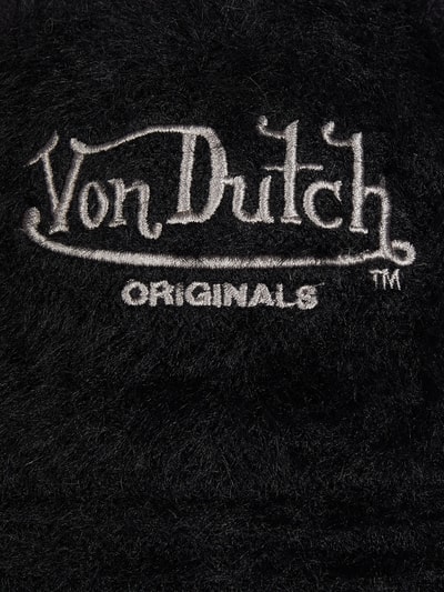 Von Dutch Fischerhut mit Logo Modell 'Bucket' Schwarz 2