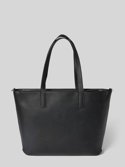 Marc O'Polo Shopper in leerlook en twee draagvarianten Zwart - 4