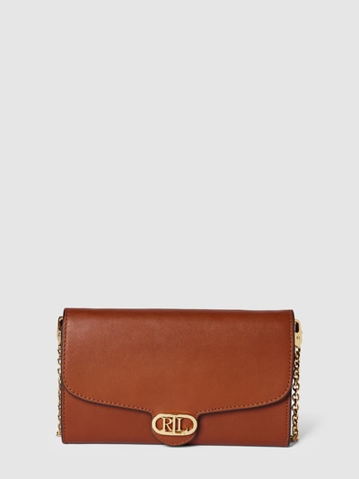 Lauren Ralph Lauren Crossbody Bag mit Label-Applikation Modell 'ADAIR' Cognac 2