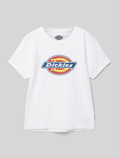 Dickies T-Shirt mit Label-Print Weiss 1