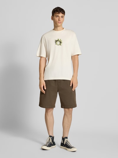 Hugo Blue Regular Fit T-Shirt aus reiner Baumwolle Weiss 1