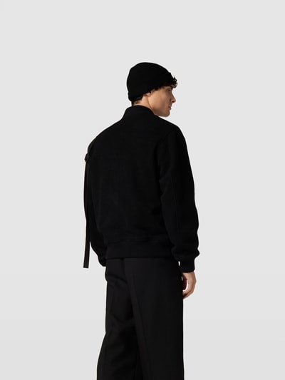 Helmut Lang Bomberjacke mit Stehkragen Black 5