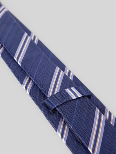 OLYMP Krawatte aus reiner Seide Marine 3