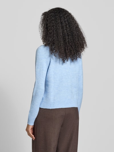 Christian Berg Woman Regular Fit Strickpullover mit Woll-Anteil Hellblau 5