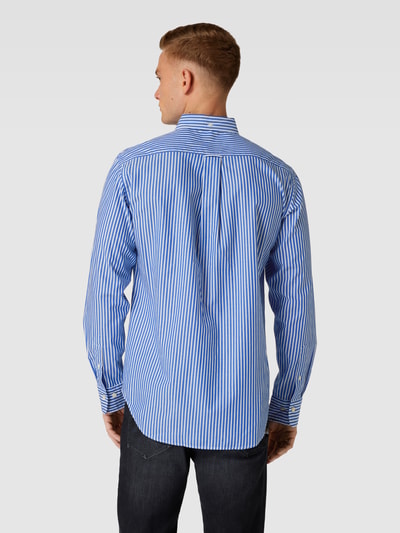 Gant Regular Fit Freizeithemd mit Streifenmuster Modell 'POPLIN' Blau 5