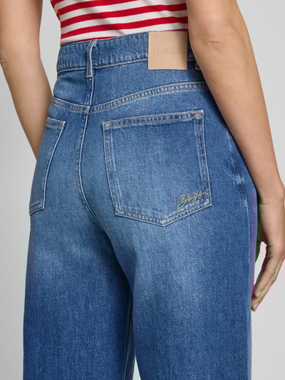 BOSS Orange Jeans mit weitem Bein Modell 'Marlene' Blau 3