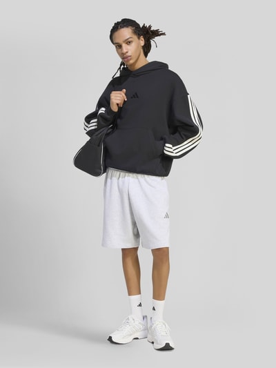 adidas Sportswear Relaxed Fit Sweatshirts aus reiner Baumwolle Hellgrau 1
