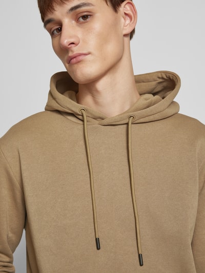 Jack & Jones Hoodie mit Känguru-Tasche Modell 'BRADLEY' Beige 3