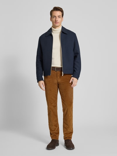 Brax Corduroy broek in 5-pocketmodel, model 'Cadiz' Middenbruin - 1