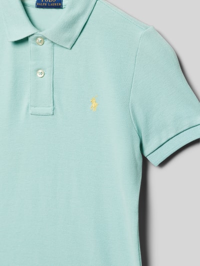 Polo Ralph Lauren Kids Regular Fit Poloshirt mit Logo-Stitching Mint 2