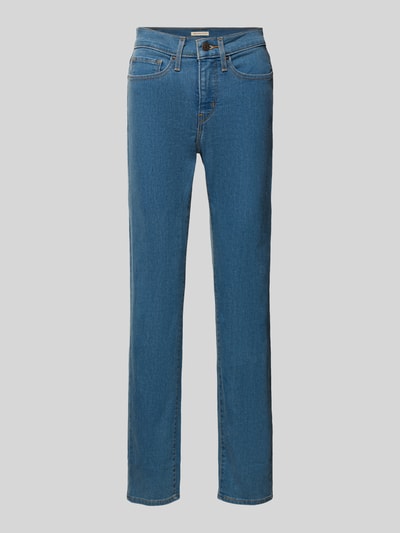 Levi's® 300 Straight Fit Jeans aus Baumwoll-Mix Modell '314' Blau 2