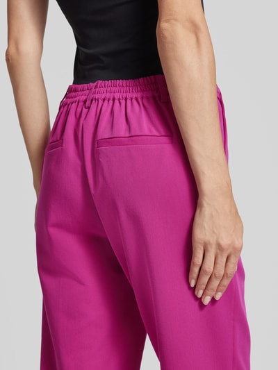 Kaffe Slim Fit Stoffhose mit Paspeltaschen am Gesäß Modell 'KASAKURA' Fuchsia 3