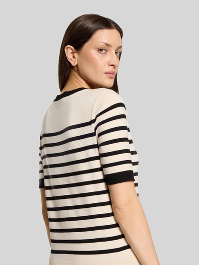 Betty Barclay Regular Fit Pullover aus Viskose-Mix mit 1/2-Arm Black 6