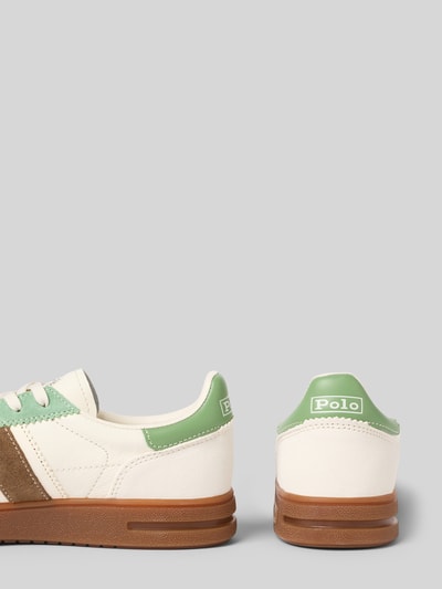 Polo Ralph Lauren Low-top sneakers van echt rundleer Groen - 2