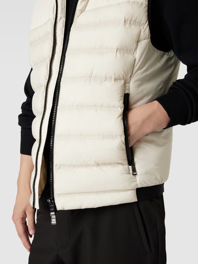 BOSS Bodywarmer met capuchon, model 'Ceithin' Offwhite - 3