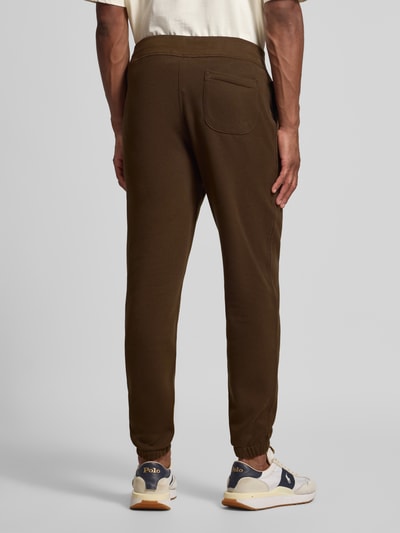 Polo Ralph Lauren Slim Fit Sweatpants mit Tunnelzug Mittelbraun 5
