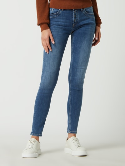 Esprit Jeansy o kroju Skinny Fit z dodatkiem streczu  Niebieski 4