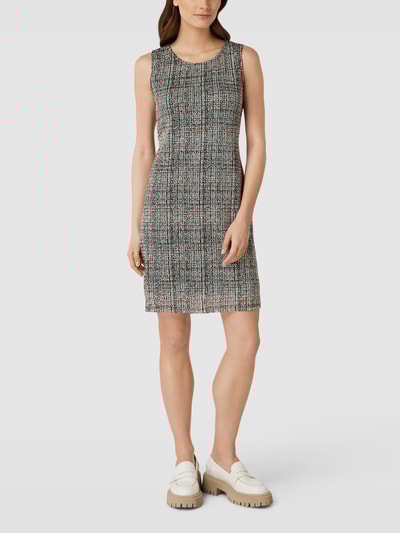 Apricot Minikleid in Bouclé-Optik Offwhite 1
