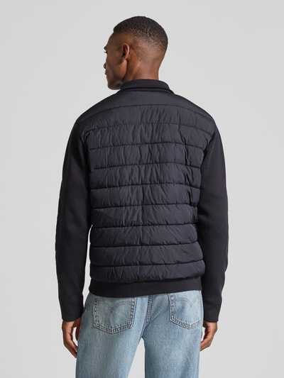 Jack & Jones Premium Gewatteerd jack met tweewegsritssluiting, model 'HUDSON' Marineblauw - 5