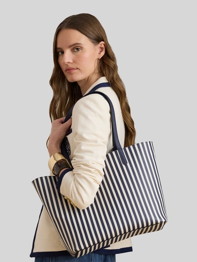 Lauren Ralph Lauren Wendbarer Shopper mit Karabinerverschluss Dunkelblau 4
