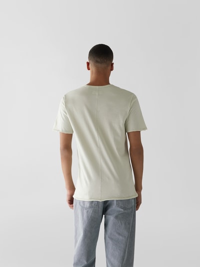 Rag & Bone T-Shirt mit Brusttasche Hellgruen 5