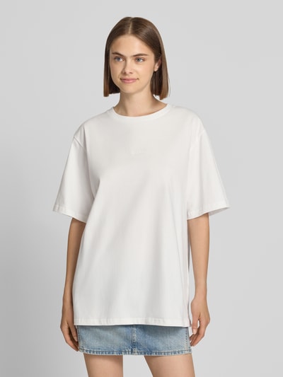 OH APRIL Oversized T-Shirt mit Rundhalsausschnitt Modell 'Midsummer' Weiss 4