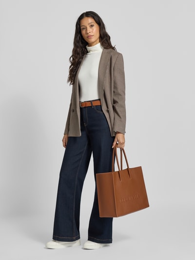 Coccinelle Hand Bag mit Logo-Prägung Modell 'Myrtha' Cognac 1