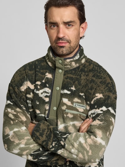 COLUMBIA Sweatshirt van teddybont Olijfgroen - 3