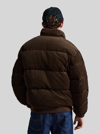 Polo Ralph Lauren Regular Fit Bomberjacke aus reiner Baumwolle Mittelbraun 5
