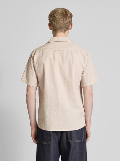 Only & Sons Freizeithemd mit Brusttasche Modell 'EYE' Beige 5