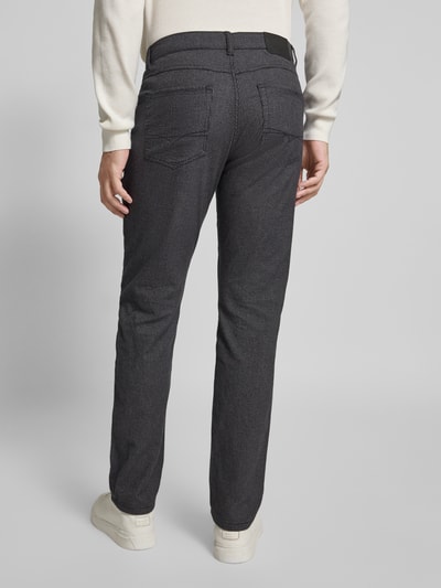 Christian Berg Men Spodnie o kroju straight fit z wpuszczanymi kieszeniami Ciemnoszary 5
