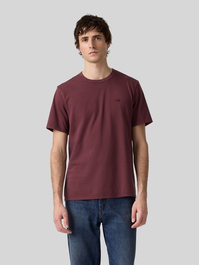 Levi's® męski t-shirt o kroju regular fit z czystej bawełny Ciemnoczerwony 4