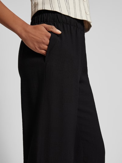 Fransa Regular Fit Culotte mit elastischem Bund Modell 'Hot' Black 3