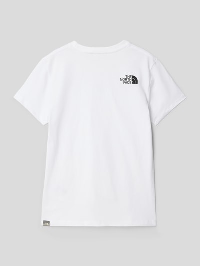 The North Face T-Shirt mit Label-Details Weiss 3