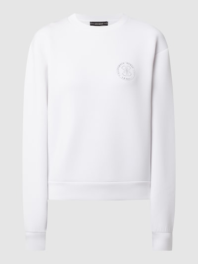 Guess Sweatshirt mit Logo-Detail Weiss 2