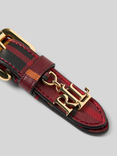 Lauren Ralph Lauren Anhänger mit Label-Applikation Bordeaux 2