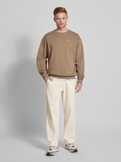 Forét Tapered Fit Hose mit elastischem Bund Modell 'CLAY' Offwhite 1