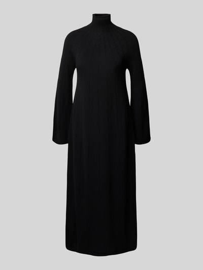 MM Loose Fit Strickkleid aus reiner Schurwolle Modell 'CILE' Black 2