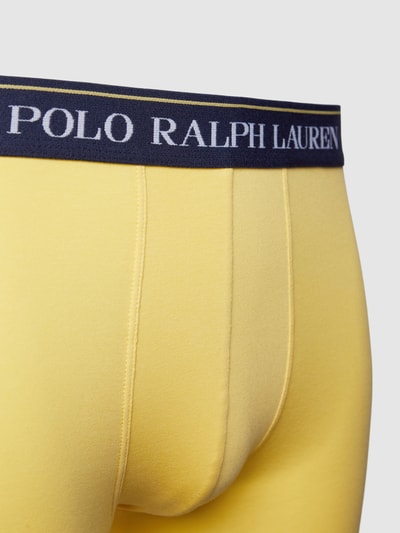 Polo Ralph Lauren Underwear Trunks mit elastischem Logo-Bund im 3er-Pack Gelb 2