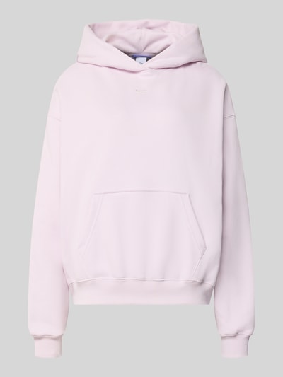 Nike oversized bluza z kapturem z mieszanki bawełny Jasnoróżowy 1