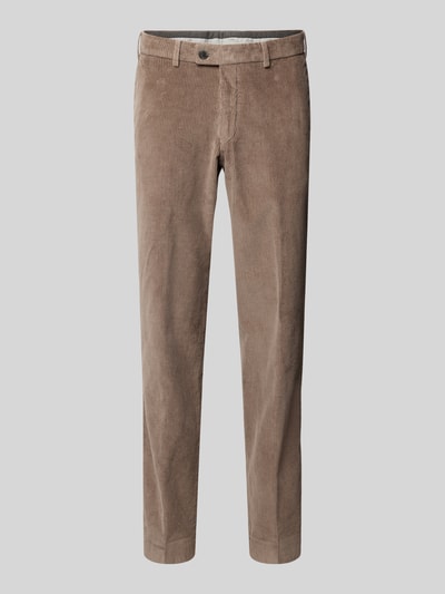 Hiltl Corduroy broek met achterzakken, model 'PARMA' Middengrijs - 2