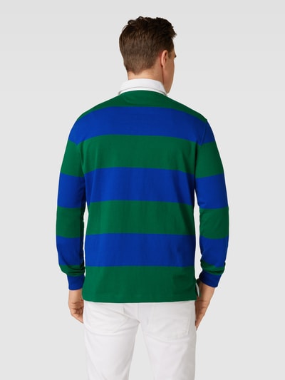 Polo Ralph Lauren Poloshirt mit Label-Stitching Modell 'RUGBY' Grün 5