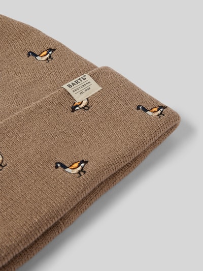 Barts Beanie mit Label-Detail Modell 'VINSON' Beige 2