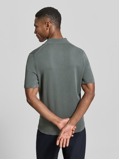 Marc O'Polo Regular Fit Poloshirt aus reiner Baumwolle Oliv 5