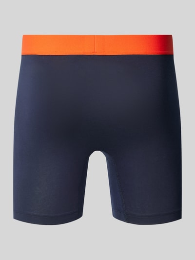 Schiesser Trunks mit elastischem Logo-Bund im 2er-Pack Marine 3