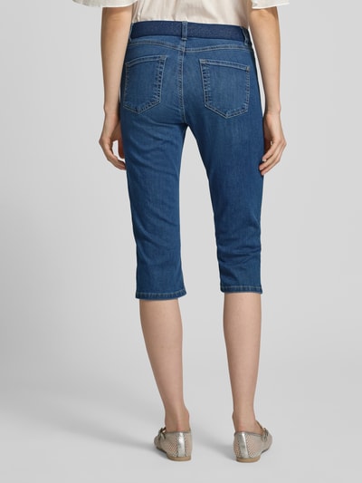ANGELS Caprihose mit elastischem Bund Modell 'AnnaCapri Sporty' Blau 5