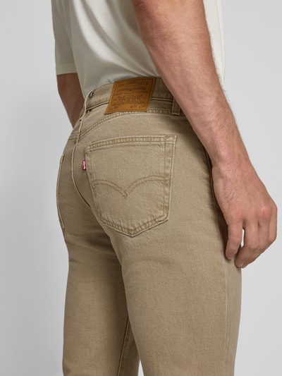 Levi's® Slim Fit Jeans mit 5-Pocket-Design Beige 3