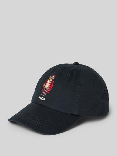 Polo Ralph Lauren Cap mit Motiv-Stitching Black 1