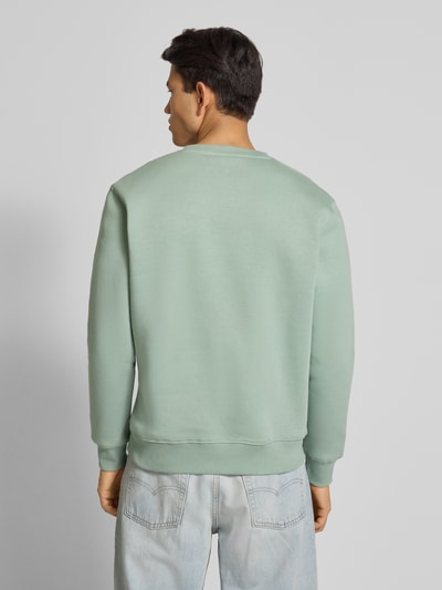 Alpha Industries Sweatshirt met labelprint Mintgroen - 5